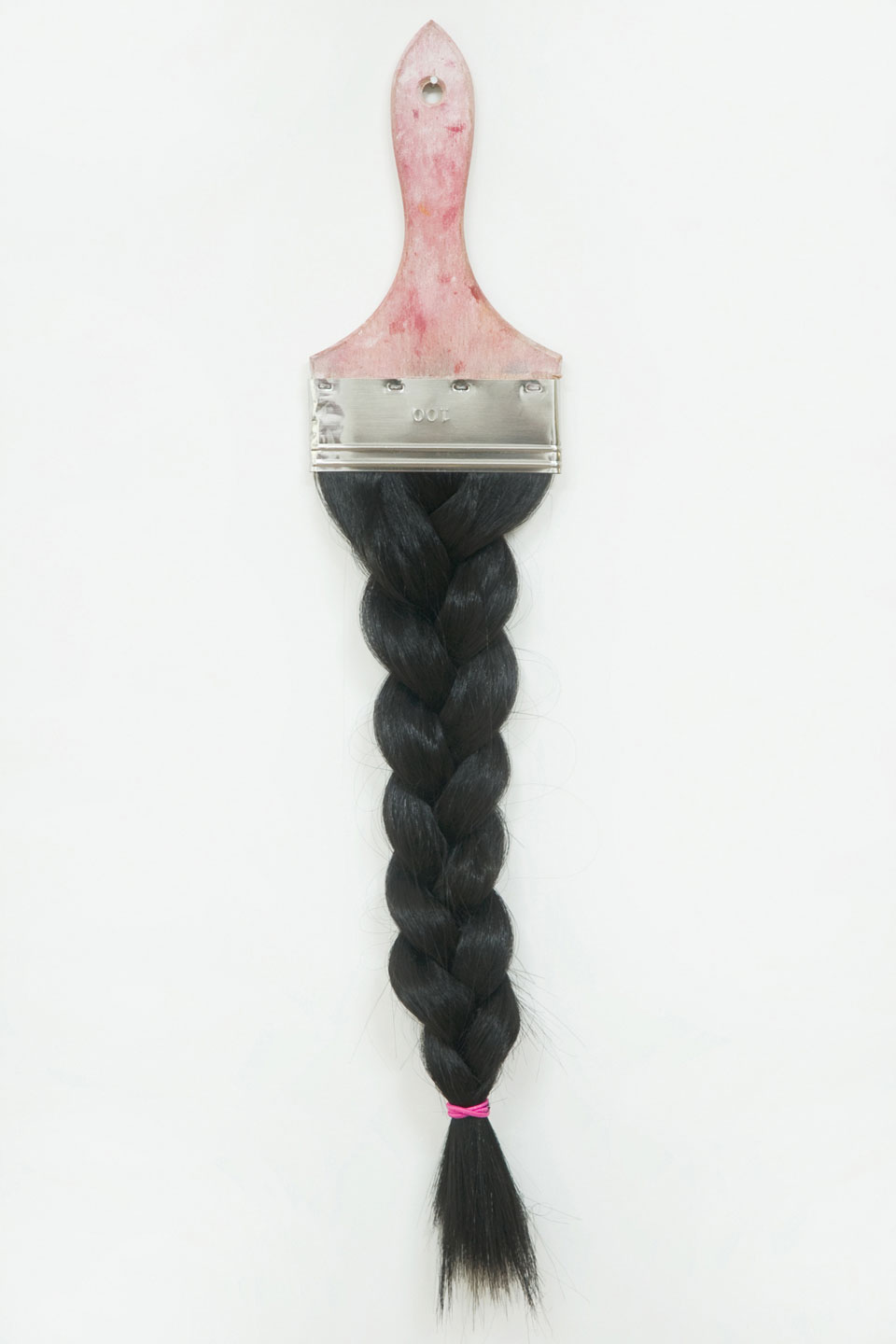 Hairbrush Black, 50 x 10 cm, 2010